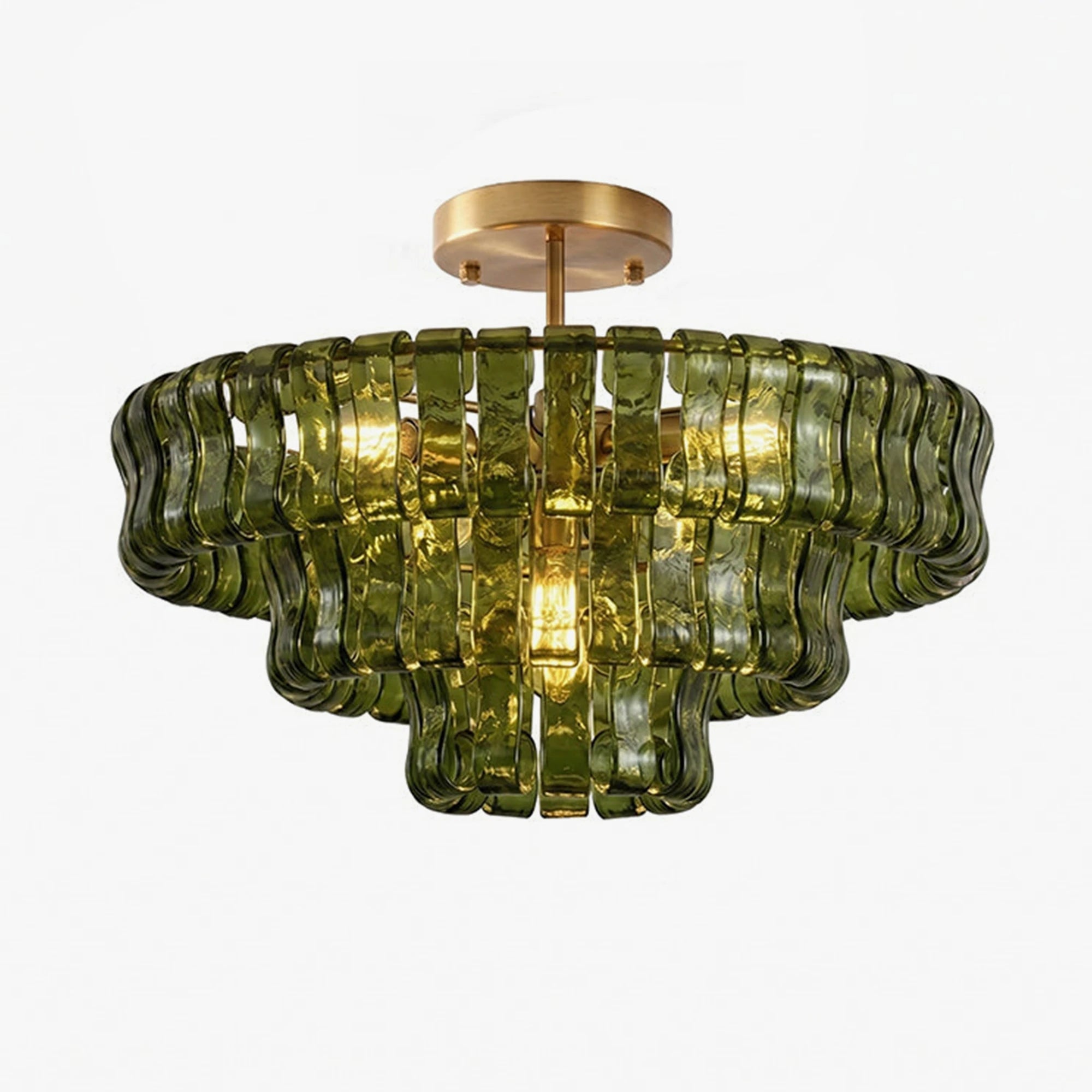 Ribbon Glass Ceiling Light