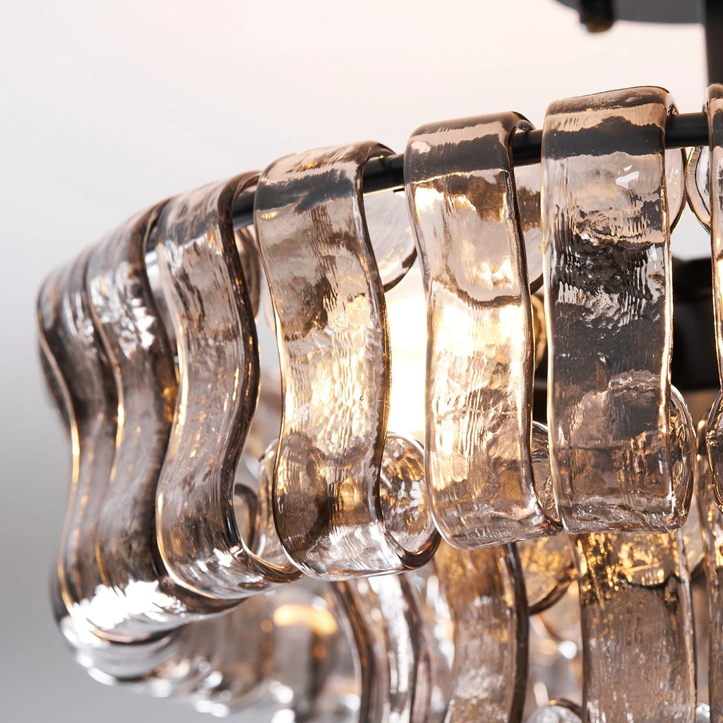 Ribbon Glass Ceiling Light
