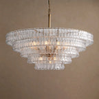 Ribbon Glass Chandelier