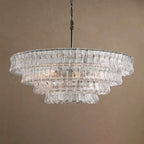 Ribbon Glass Chandelier