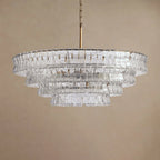 Ribbon Glass Chandelier
