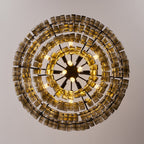 Ribbon Glass Chandelier