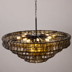 Ribbon Glass Chandelier