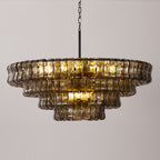 Ribbon Glass Chandelier