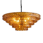 Ribbon Glass Chandelier