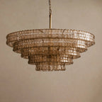 Ribbon Glass Chandelier