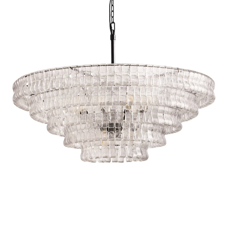 Ribbon Glass Chandelier