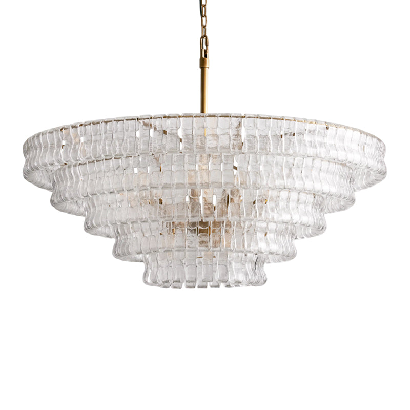 Ribbon Glass Chandelier