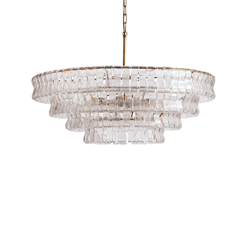 Ribbon Glass Chandelier