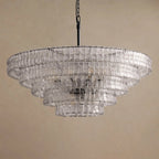 Ribbon Glass Chandelier