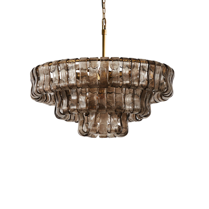 Ribbon Glass Chandelier