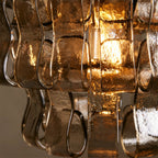 Ribbon Glass Chandelier