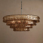 Ribbon Glass Chandelier