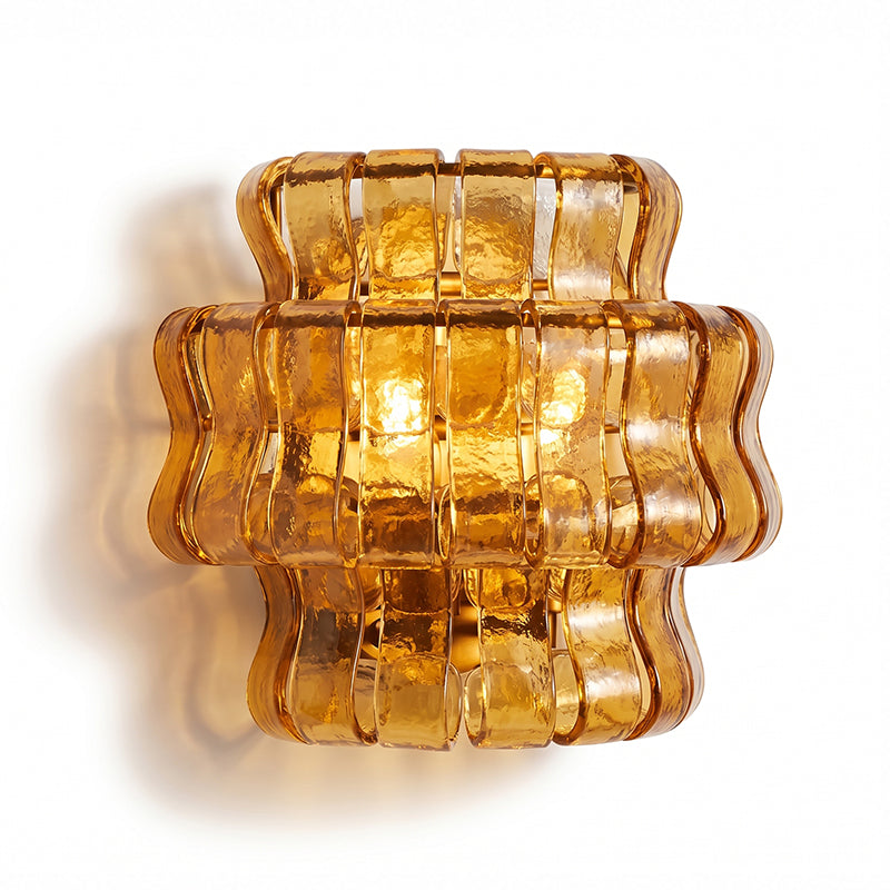 Ribbon Glass Wall Sconce