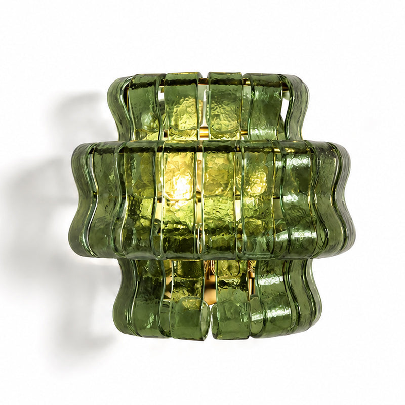 Ribbon Glass Wall Sconce