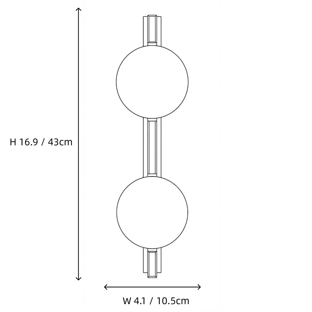Ripple Rotating Wall Lamp