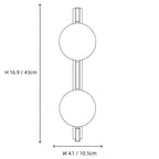 Ripple Rotating Wall Lamp