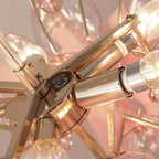 Close Up View of Internal Light Fixtures and Hardware Structure