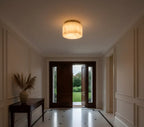 Deckenleuchte Rivage Alabaster, rund
