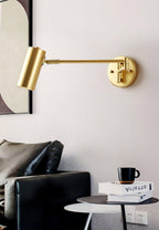 Rowan Brass Swing Arm Wall Sconce