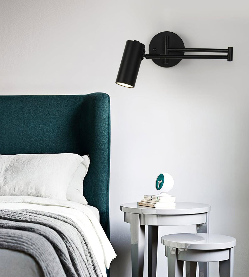 Rowan Brass Swing Arm Wall Sconce