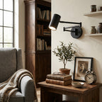 Rowan Brass Swing Arm Wall Sconce