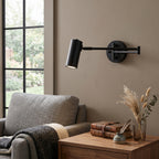 Rowan Brass Swing Arm Wall Sconce