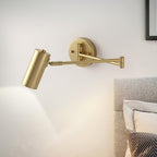 Rowan Brass Swing Arm Wall Sconce