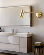 Rowan Brass Swing Arm Wall Sconce