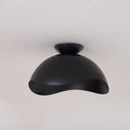 Serene Metal Wave Flush Mount