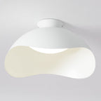 Serene Metal Wave Flush Mount