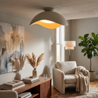 Serene Metal Wave Flush Mount
