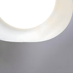Serene Metal Wave Flush Mount