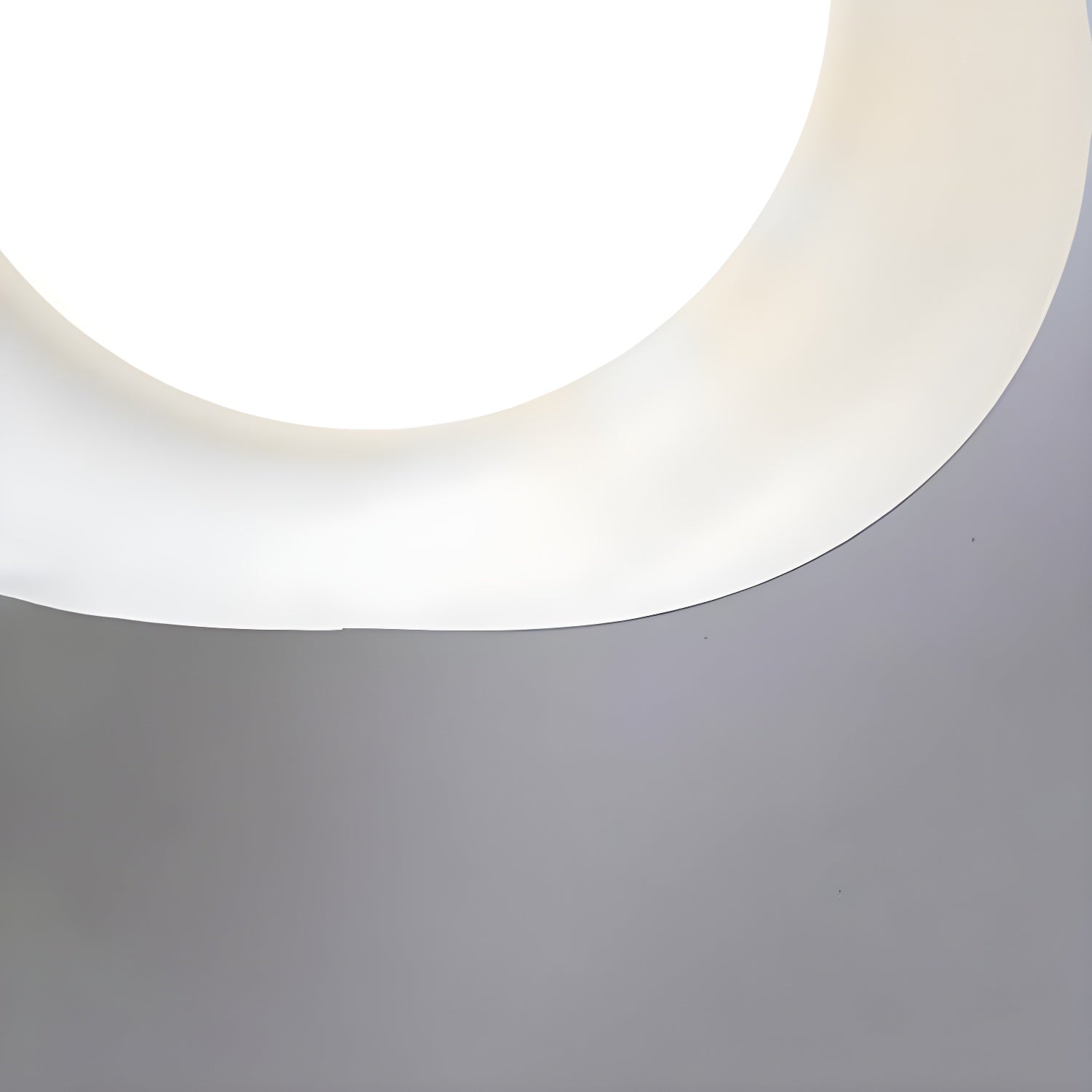 Serene Metal Wave Flush Mount