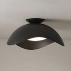 Serene Metal Wave Flush Mount