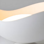 Serene Metal Wave Flush Mount