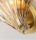 Shell Glass Wall Sconce