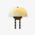 Siena Alabaster Dome Sconce