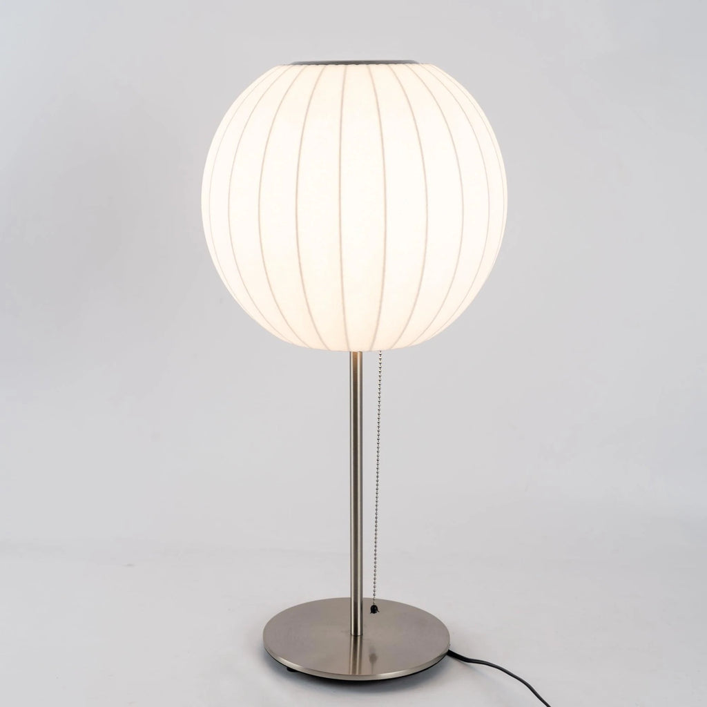 Illuminated Sphere Bubble Table Lamp Studio Display