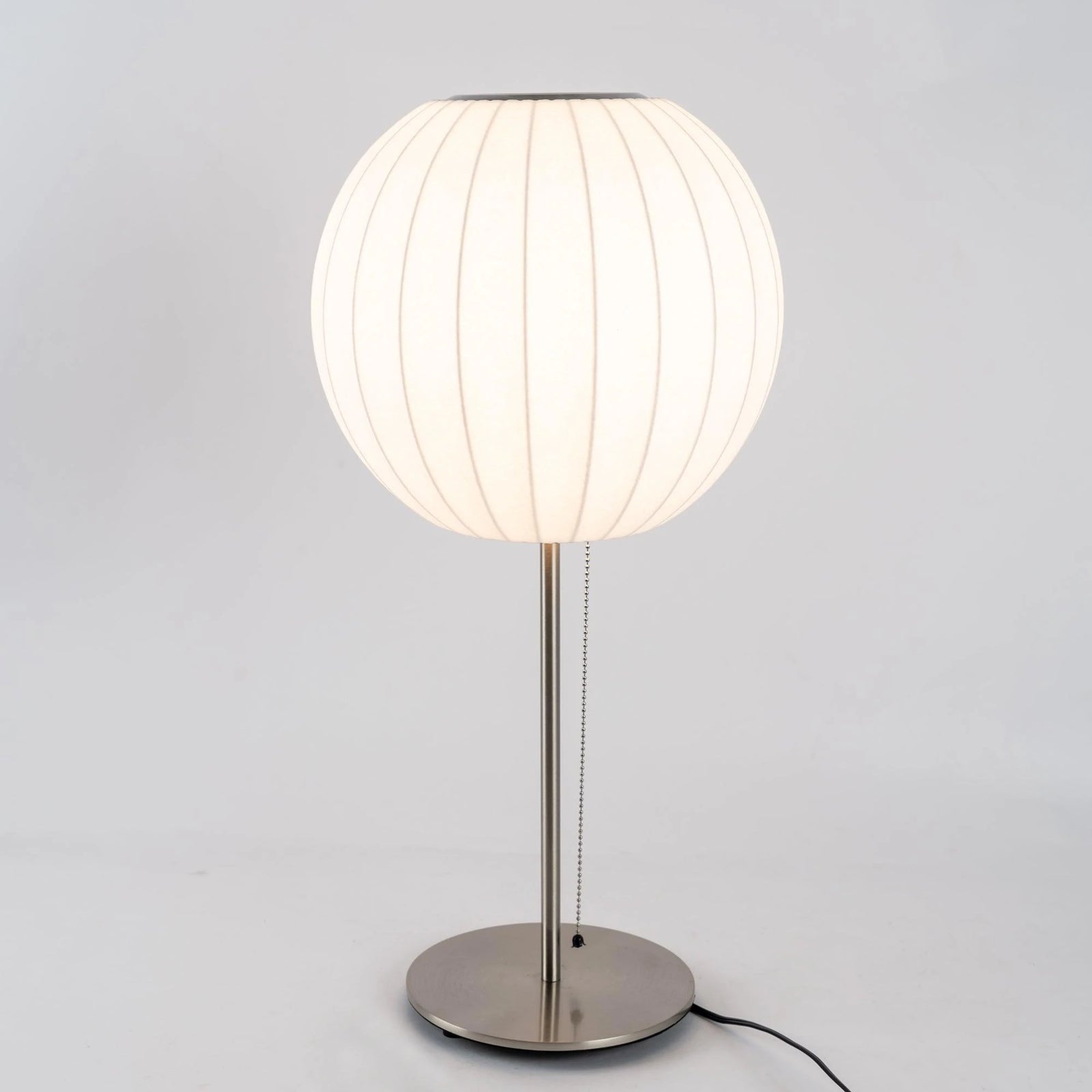 Illuminated Sphere Bubble Table Lamp Studio Display