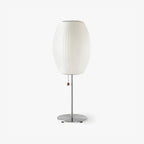Cigar Shaped Mid Century Bubble Table Lamp Studio Product Shot