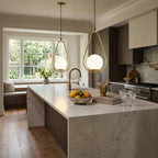 Modern Pendant Lights in Kitchen Setting