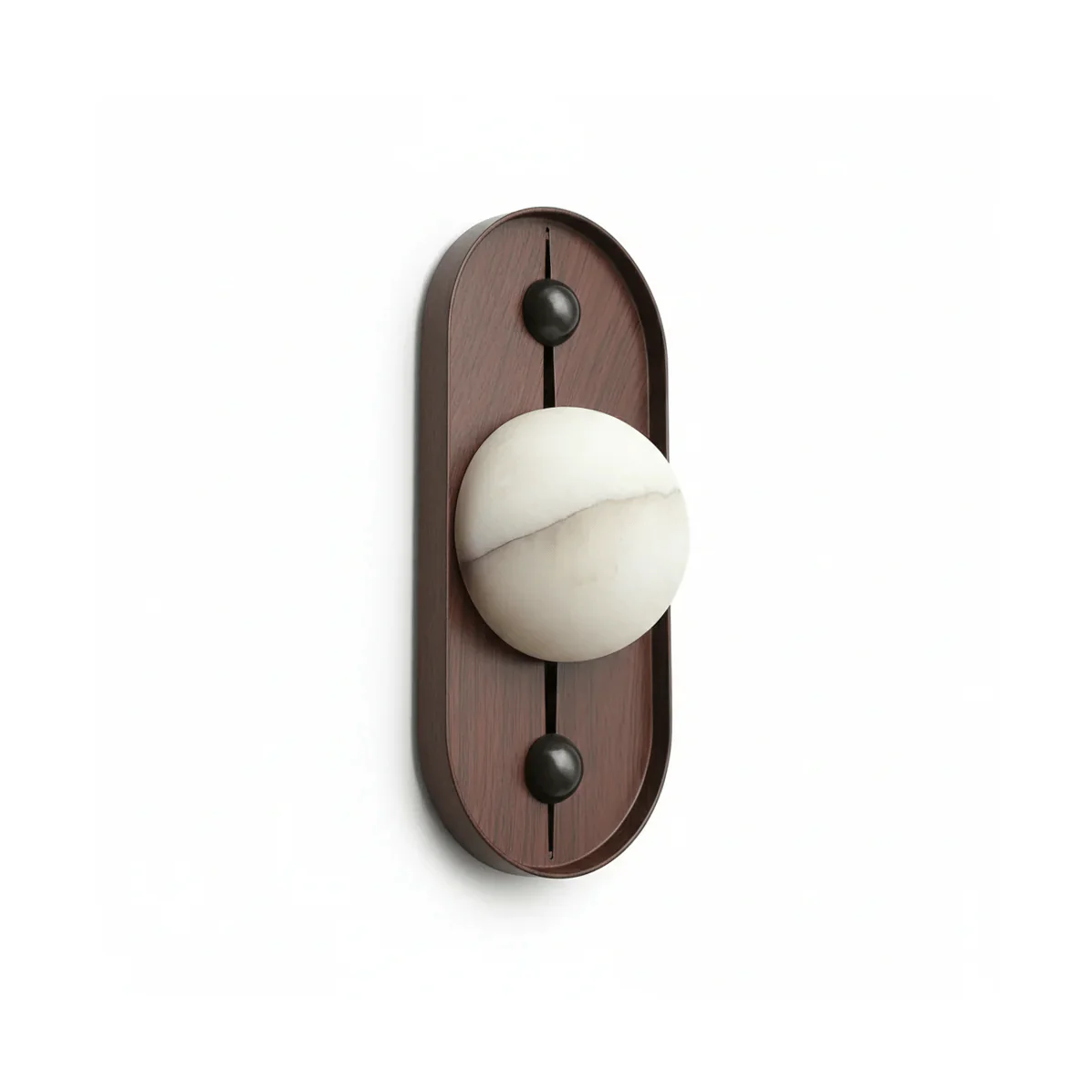 Solaris Timber Alabaster Sconce