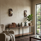Solaris Timber Alabaster Sconce
