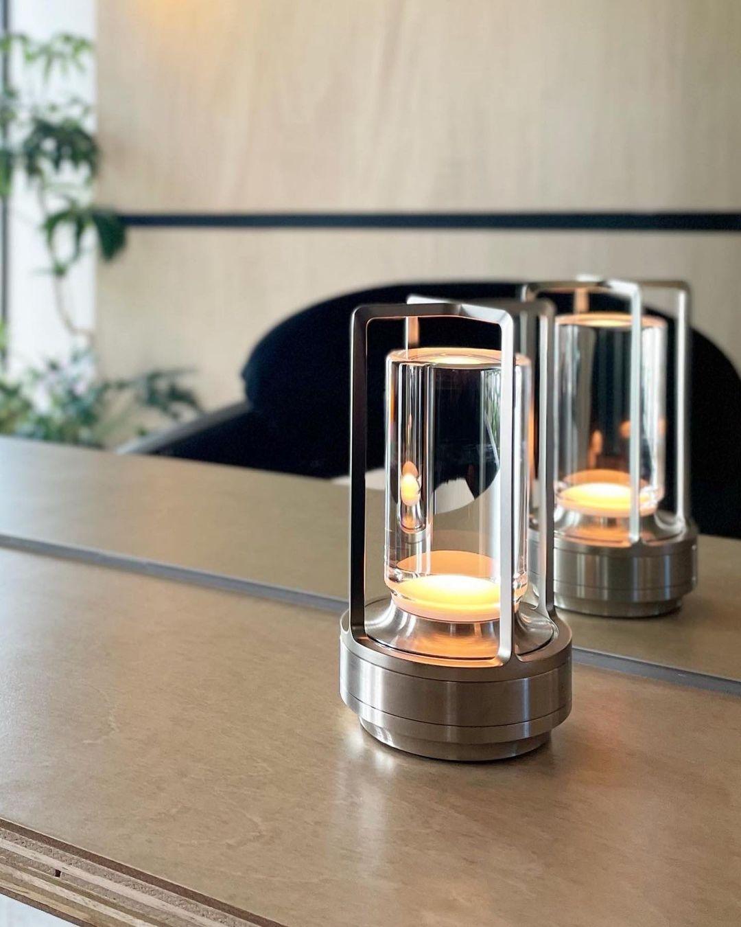 Turn Plus Portable Cordless Rechargeable Table Lamp