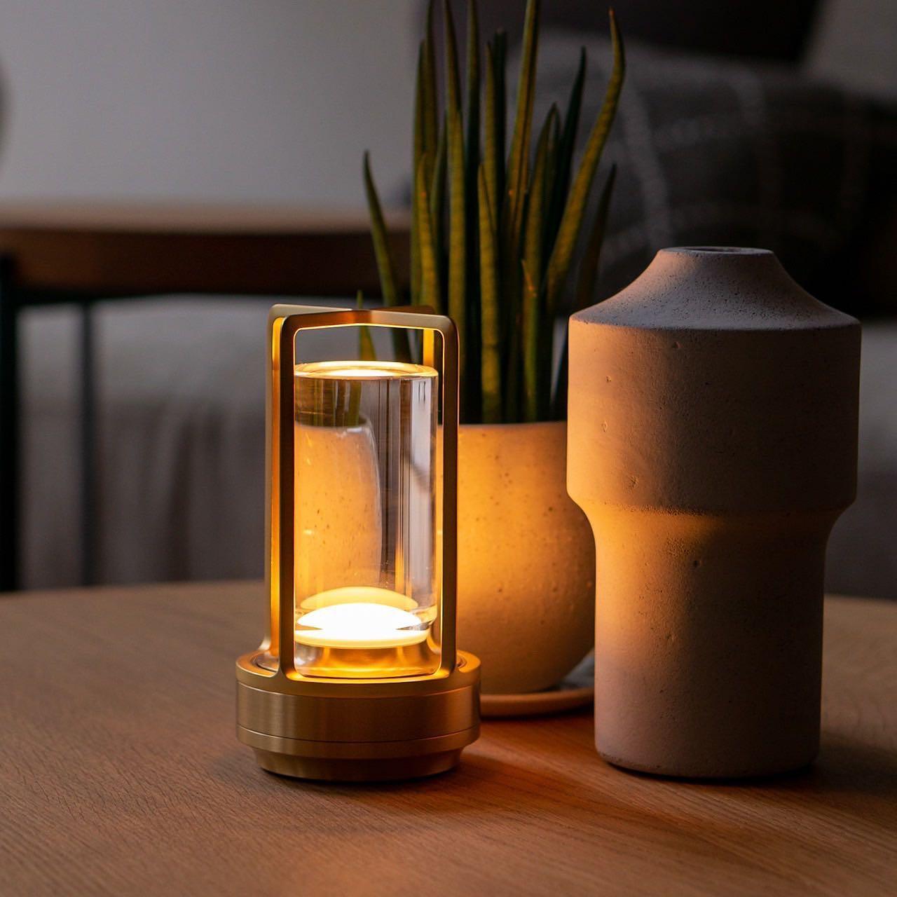 Turn Plus Portable Cordless Rechargeable Table Lamp