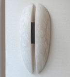 Split Alabaster Seed Sconce