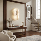 Split Alabaster Seed Sconce