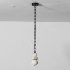 Studio Display of Black Canopy and Ceiling Hooks for Spider Chandelier