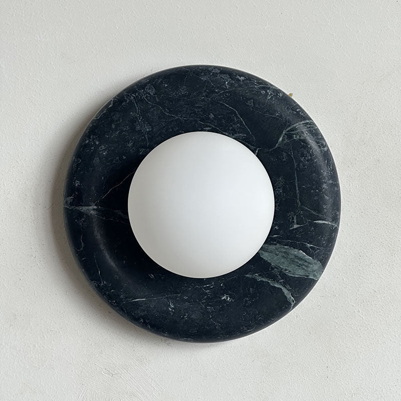 Stone Series Round Wall Sconce
